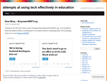 Tablet Screenshot of elementaryedtech.com